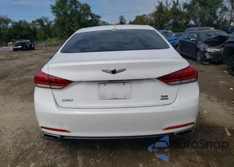 2017 Genesis G80 Base from USA, damaged, VIN KMHGN4JE9HU176045